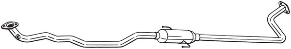 Keskipönttö BOSAL 289-043