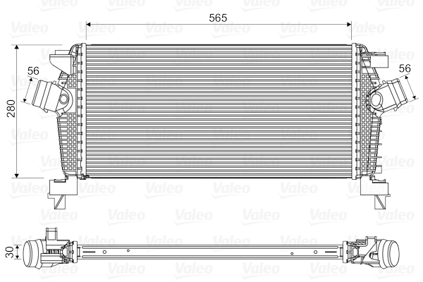 Välijäähdytin VALEO 818565