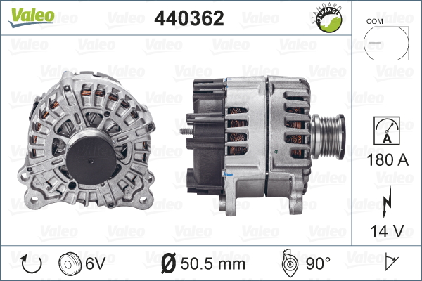 Laturi VALEO 440362