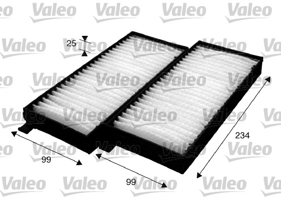 Raitisilmasuodatin VALEO 715624