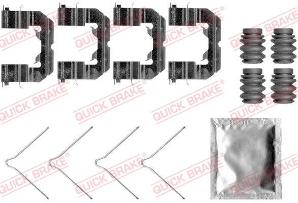 Tarvikesarja, jarrupala QUICK BRAKE 109-0089