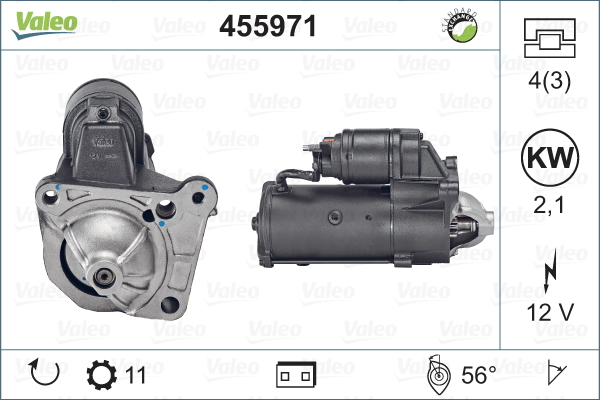 Startteri VALEO 455971