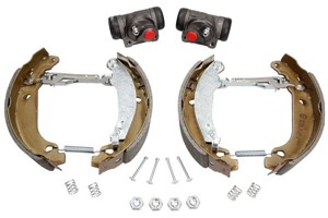 Jarrukenkäsarja, Takana, RENAULT CLIO I, CLIO Skåp/halvkombi I, SUPER 5, SUPER 5 Skåp/halvkombi, 7701203454, 7701203579, 7701203580, 770
