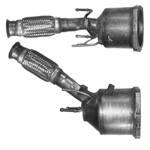 Katalysaattori, Keskellä, CITROËN C4 Coupé, C4 GRAND PICASSO I, C4 PICASSO Minibus, minivan I, PEUGEOT 307, 307 SW, 1706F2, 1706J3, 173