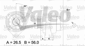 Laturi, MERCEDES-BENZ, 0111546402, 0111549102, 0131548102, 05097755AA, 111546402, 111549102, 131548102, 5097755AA, A0111546402, A0111549