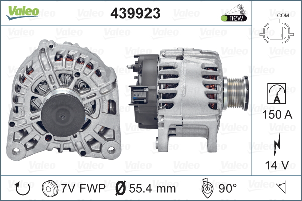 Laturi VALEO 439923