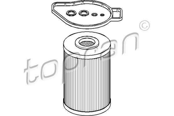 Öljynsuodatin TOPRAN 501 180