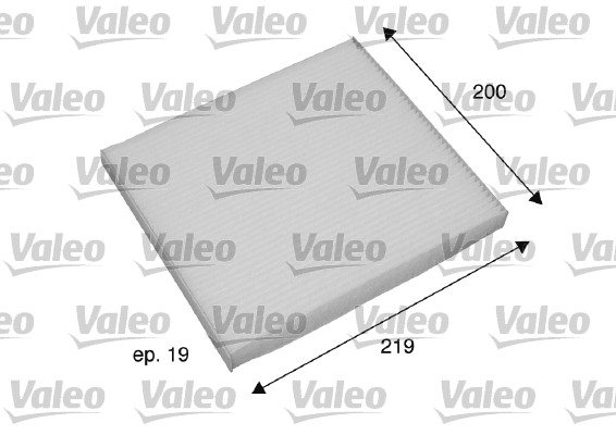 Raitisilmasuodatin VALEO 698795