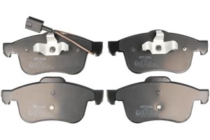 Jarrupalasarja, levyjarru, Etuakseli, CHRYSLER,FIAT,LANCIA,OPEL,VAUXHALL, 1605164, 77364929, 77365396, 95511378