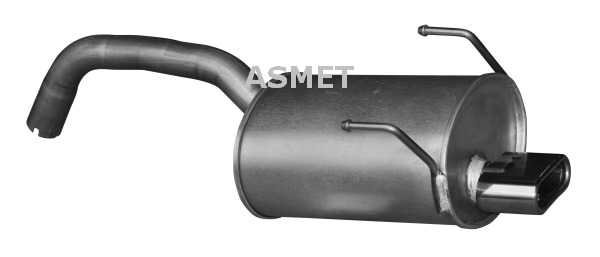 Takaäänenvaimentaja ASMET 16.088