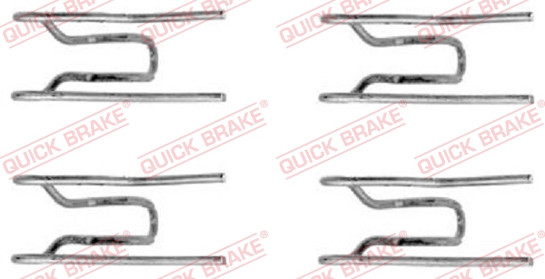 Tarvikesarja, jarrupala QUICK BRAKE 109-1152
