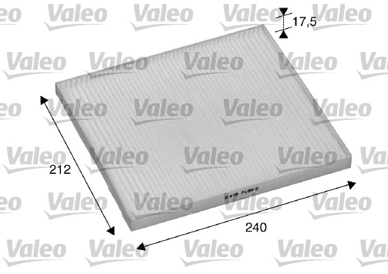 Raitisilmasuodatin VALEO 698895