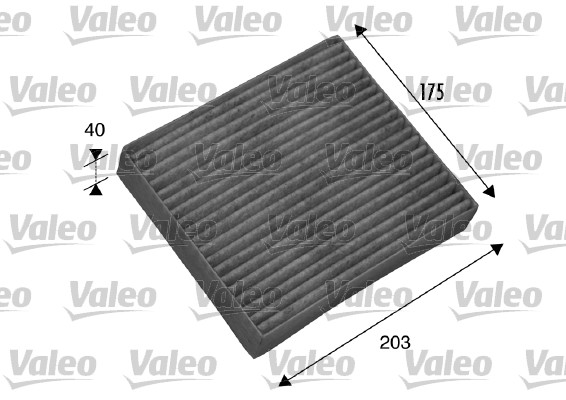 Raitisilmasuodatin VALEO 698802
