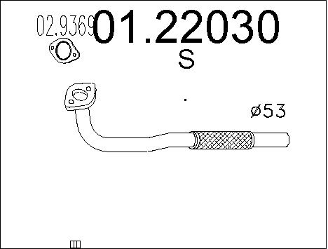 Pakoputki MTS 01.22030