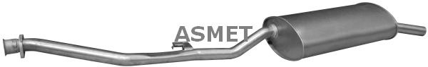 Takaäänenvaimentaja ASMET 12.021