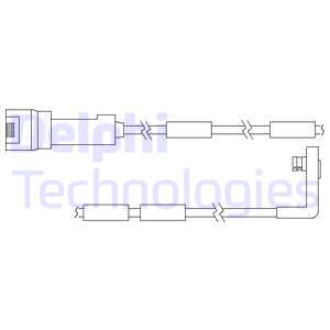 Jarrupalan kulumisen ilmaisin DELPHI LZ0103