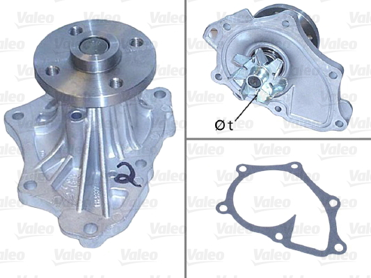 Vesipumppu VALEO 506843