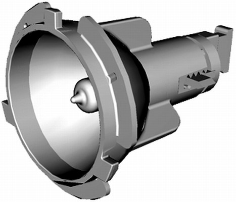 Heijastin, äärivalo HELLA 9DR 166 634-001