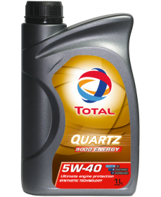 Moottoriöljy TOTAL 5W40 QUARTZ 9000 ENERGY 1L