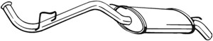Takaäänenvaimentaja, RENAULT CLIO I, CLIO Skåp/halvkombi I, 7700410747, 7700797692, 7700797695, 7700842928, 7700842929
