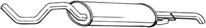 Takaäänenvaimentaja, SKODA OCTAVIA II, OCTAVIA Combi II, 1J5253609E