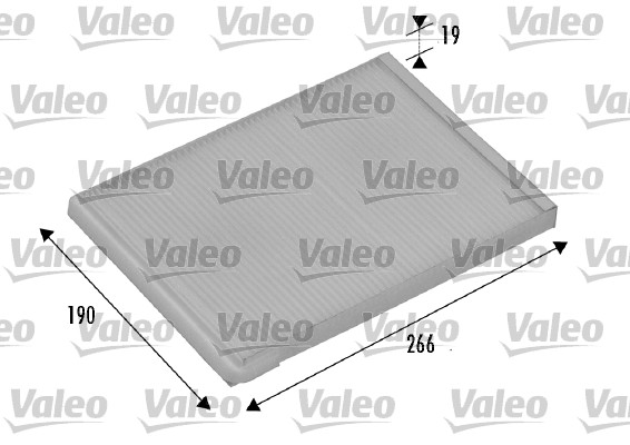 Raitisilmasuodatin VALEO 698731