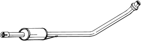 Keskipönttö BOSAL 281-235