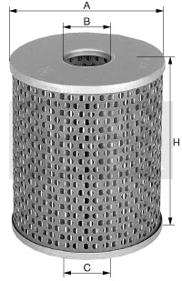 Öljynsuodatin MANN-FILTER H 15 222/2