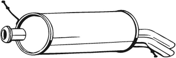 Takaäänenvaimentaja BOSAL 135-547