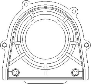Akselitiiviste, kampiakseli, Vaihteiston puoli, FORD,LAND ROVER,MAZDA,VOLVO, 1 119 873, 1 131 305, 1 211 759, 1S7G6A321AA, 1S7G6K318AE,
