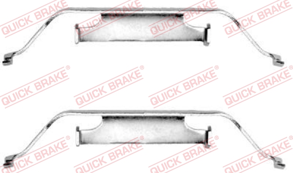 Tarvikesarja, jarrupala QUICK BRAKE 109-1096