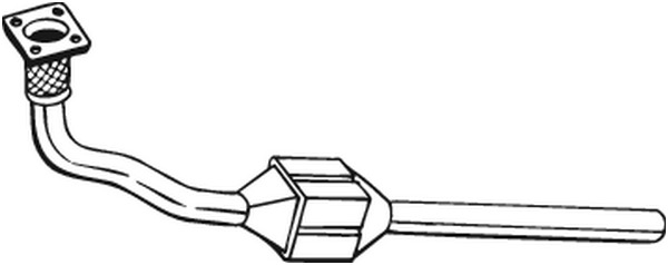 Jälkiasennuskatalysaattori BOSAL 099-977