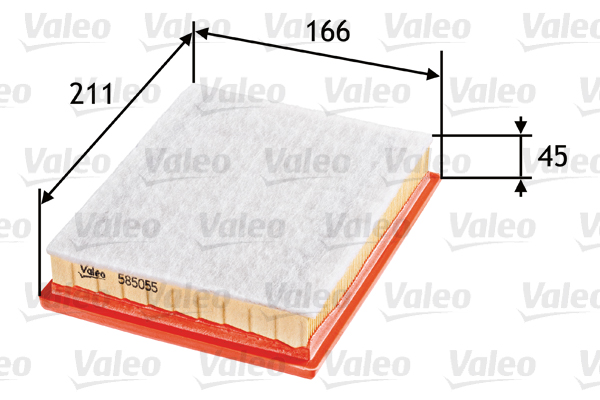 Ilmansuodatin VALEO 585055