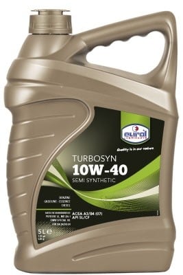 Moottoriöljy EUROL 10W40 TURBOSYN 5L