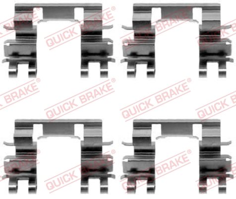 Tarvikesarja, jarrupala QUICK BRAKE 109-1087