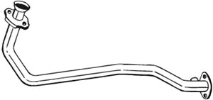 Pakoputki, Edessä, RENAULT CLIO I, 7700830797