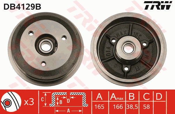 Jarrurumpu TRW DB4129B