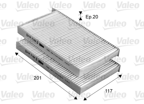Raitisilmasuodatin VALEO 715669
