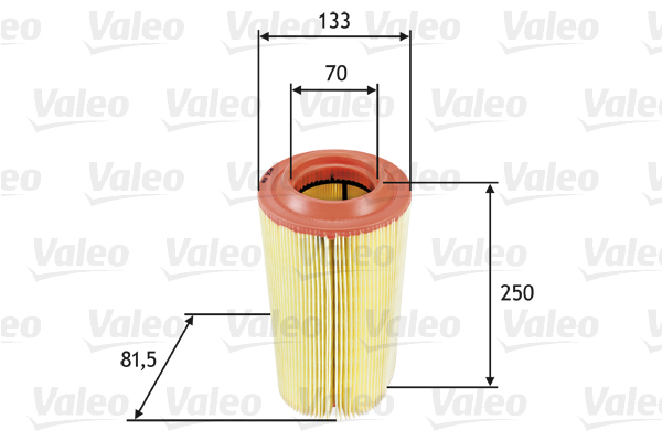 Ilmansuodatin VALEO 585649