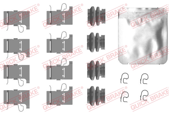 Tarvikesarja, jarrupala QUICK BRAKE 109-0084