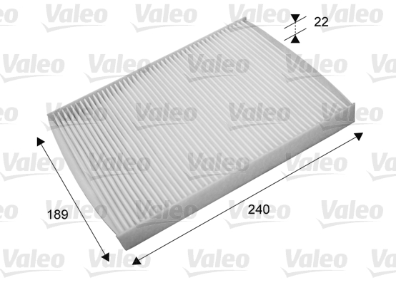 Raitisilmasuodatin VALEO 715660