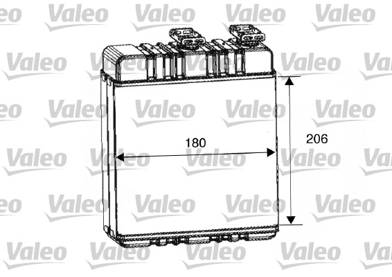 Lämmityslaitteen kenno VALEO 812222