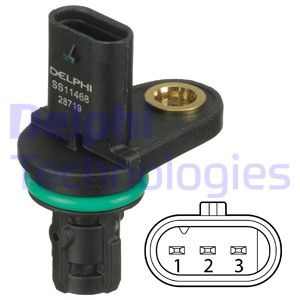 Sensor, camshaft position DELPHI SS11468