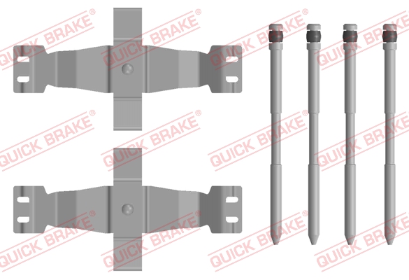 Tarvikesarja, jarrupala QUICK BRAKE 109-0122