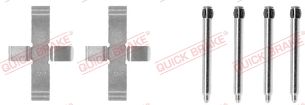 Tarvikesarja, jarrupala QUICK BRAKE 109-1076