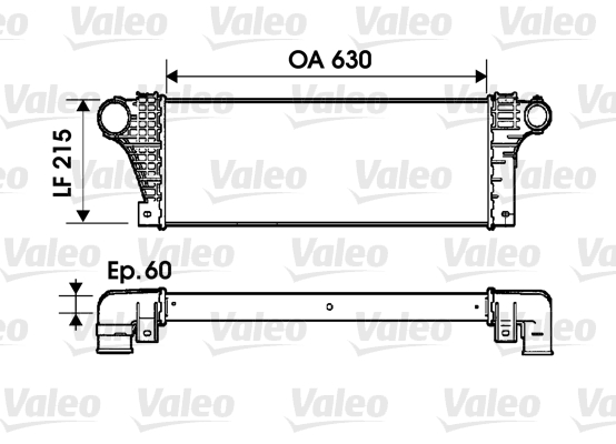 Välijäähdytin VALEO 817941