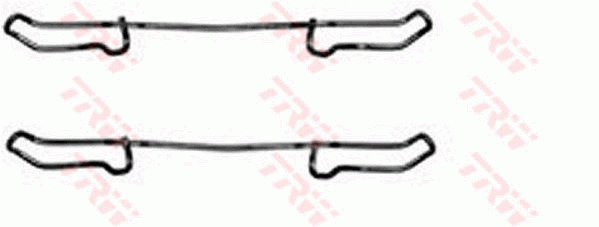 Tarvikesarja, jarrupala TRW PFK241
