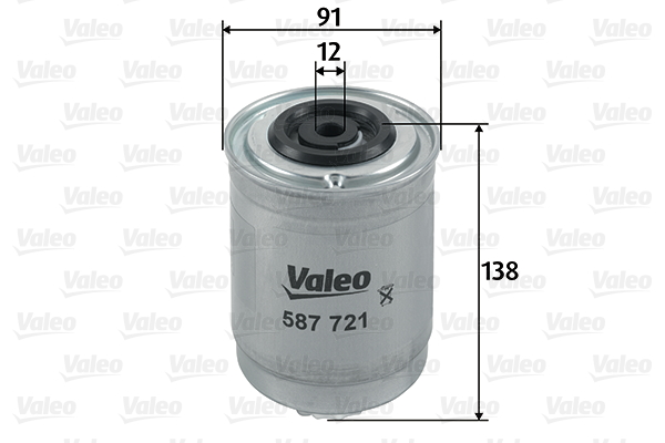 Polttoainesuodatin VALEO 587721