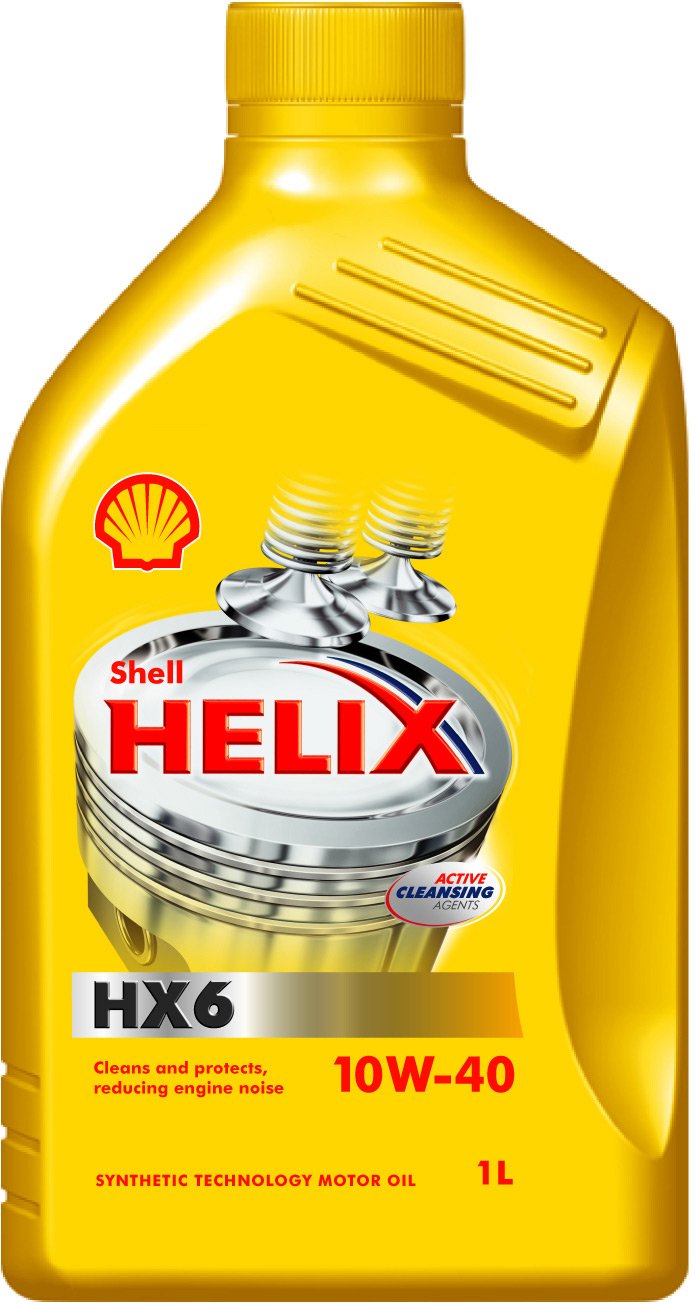 Moottoriöljy SHELL HELIX HX6 10W40 1L