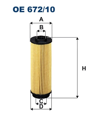 Öljynsuodatin FILTRON OE 672/10
